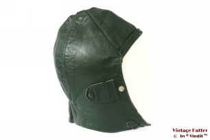 Vliegeniersmuts donker groen leer 54-56 (S/M)