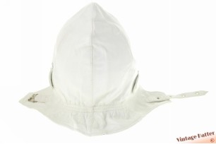 Aviator Cabrio cap BMW M Style white leather 58-59