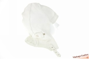 Aviator Cabrio cap BMW M Style white leather 58-59