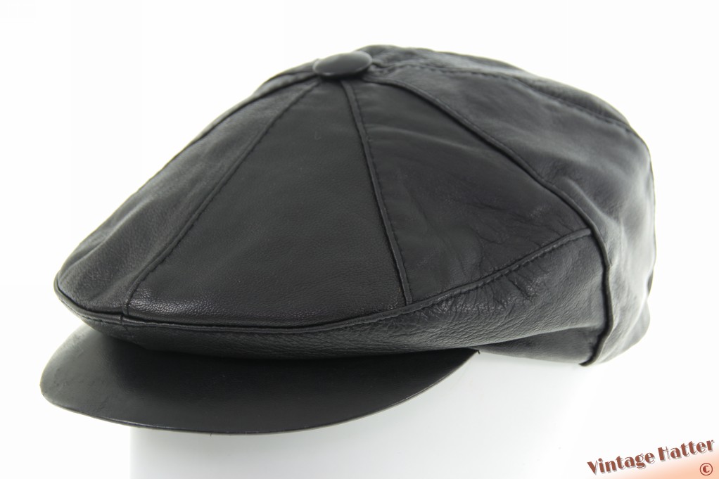 Istanbul-stijl pet zwart leer 54-60