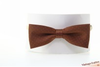 Vintage bowtie brown