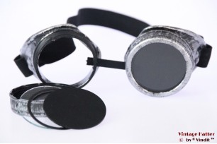 Steampunk Welding Goggles iron [new]