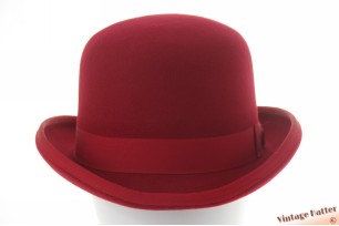 Hardtop bolhoed rood wolvilt 56,5 - 57 [nieuw]