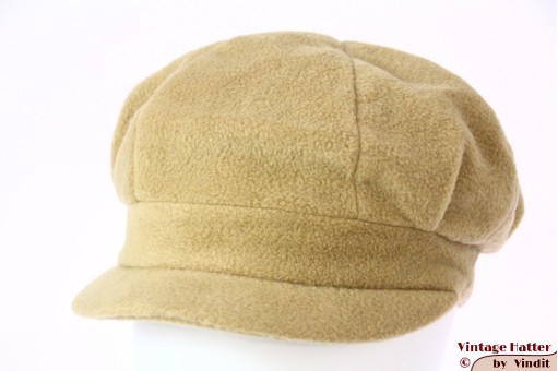 Winter ballonpet RV International geel beige fleece 55-57 (S-M) [nieuw]