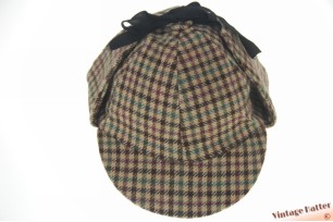 Trapper pet Irish Tweed groen bruin wol 57