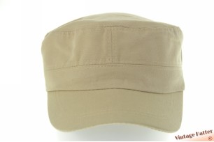 Army cadet cap greenish beige cotton 53-59 [new]