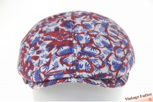 Panel flatcap Hatland Tano red blue cotton 59 (L) [new]