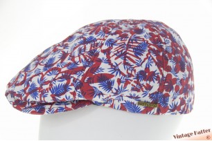 Panel flatcap Hatland Tano red blue cotton 59 (L) [new]
