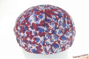Panel flatcap Hatland Tano red blue cotton 59 (L) [new]