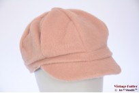 Balloon-type cap Hawkins soft pink imitation angora 57-60 [new]