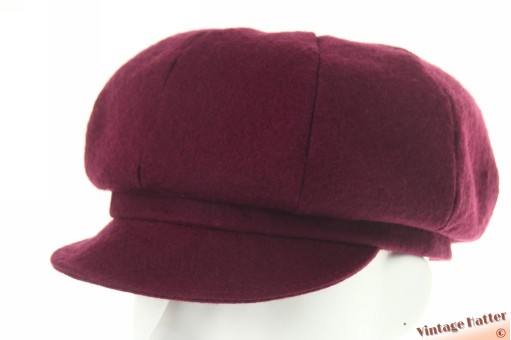 Ballonpet bordeaux vilt 54,5 (XS)