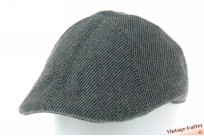 Preshaped panelcap azure blue grey striped 57 [new]