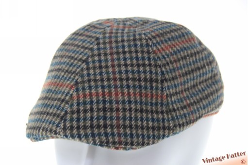 Preshaped panelcap tweed style blue green 59 [new]