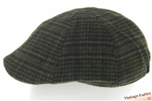Voorgevormde geruite pet groen 57 [nieuw]