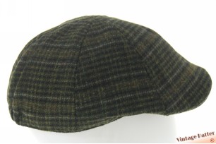 Voorgevormde geruite pet groen 57 [nieuw]