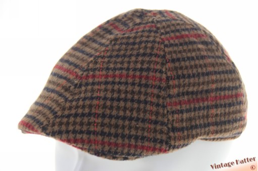 Preshaped panelcap tweed style greyish brown 57 [new]
