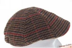 Preshaped panelcap tweed style greyish brown 57 [new]