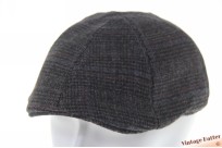 Preshaped panelcap plaid grey 57 [new]