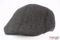 Preshaped cap grey herringbone 60 (XL) Preshaped cap grey herringbone 60 (XL)