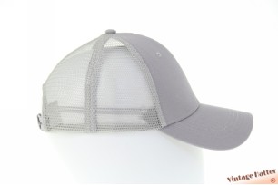 Trucker baseball cap grey cotton and mesh 54-59 [new]