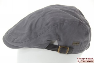 Cotton cap Hawkins with adjustable straps grey 57-59 [new]