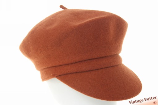 Dames pet Bershka oranje bruin wol 56