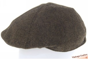 Preshaped panelcap brown striped 59 [new]