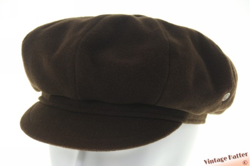 Balloon-type cap Balke brown woolmix 60 (XL)