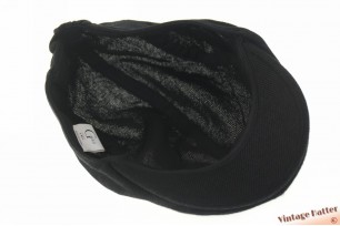© VintageHatter.com | c-9005-57-4 Platte pet G-Mao ventilerend zwart rayon 55-59 Platte pet G-Mao ventilerend zwart rayon 55-59