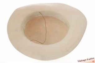 Dameshoed ivoorwit vilt 54-55 (XS-S)