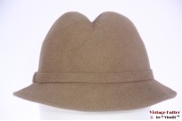 Ladies hat V.E.B. beige felt 56 Ladies hat V.E.B. beige felt 56