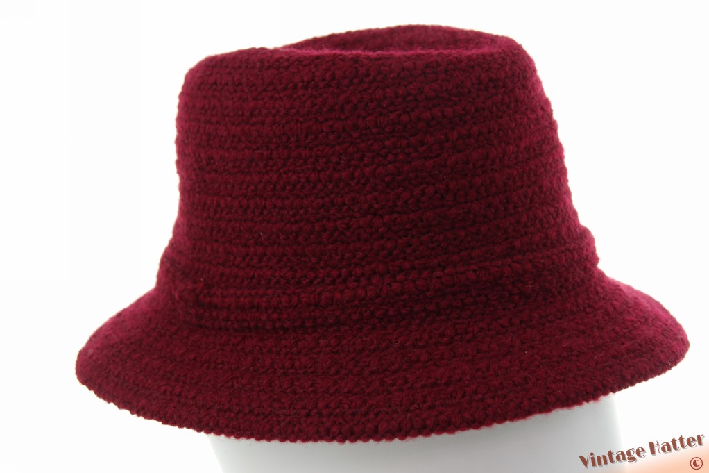 Dameshoed St. Michael bordeaux wolmix 55-56