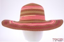 Floppy hat Hawkins pink brown coated paper 57 [new]