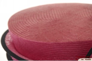 Dameshoed LUne roze sisal 56 [nieuw]