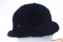 Flexible ladies hat Kangol dark blue angora mix 55 (S)