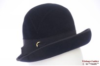 High ladies hat dark blue 55 (S)