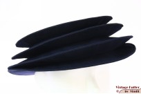 Ladies Pagode-hat The Madhatter dark blue 54-57 [New]