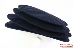 Ladies Pagode-hat The Madhatter dark blue 54-57 [New]