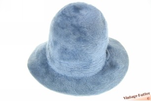 Dameshoed Playmakers blauw zacht haarvilt 55 (S)