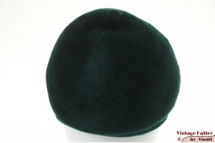 © VintageHatter.com | d-6004-55-1 Dameshoed donker groen zacht haarvilt 55 (S) Dameshoed donker groen zacht haarvilt 55 (S)