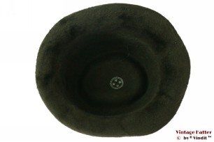 Dameshoed donker groen haarvilt 57