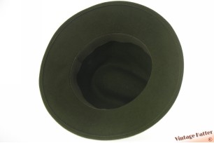 Dames gleufhoed groen vilt 55 (S)
