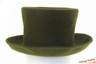 Hoge dameshoed Escada by Margaretha Ley groen vilt 57