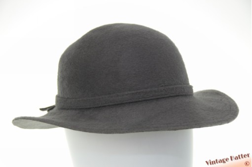 Dameshoed grijs zacht haarvilt 56