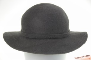 Dameshoed grijs zacht haarvilt 56