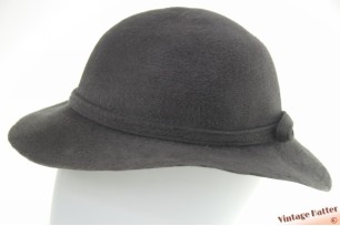 Dameshoed grijs zacht haarvilt 56