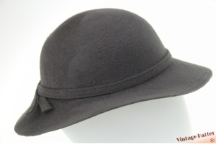 Dameshoed grijs zacht haarvilt 56