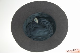 Dameshoed grijs zacht haarvilt 56