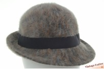 Dameshoed Kangol grijs angora 55-56 (S) Dameshoed Kangol grijs angora 55-56 (S)