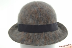 © VintageHatter.com | d-7036-56-5 Ladies hat Kangol grey angora 55-56 (S) Ladies hat Kangol grey angora 55-56 (S)